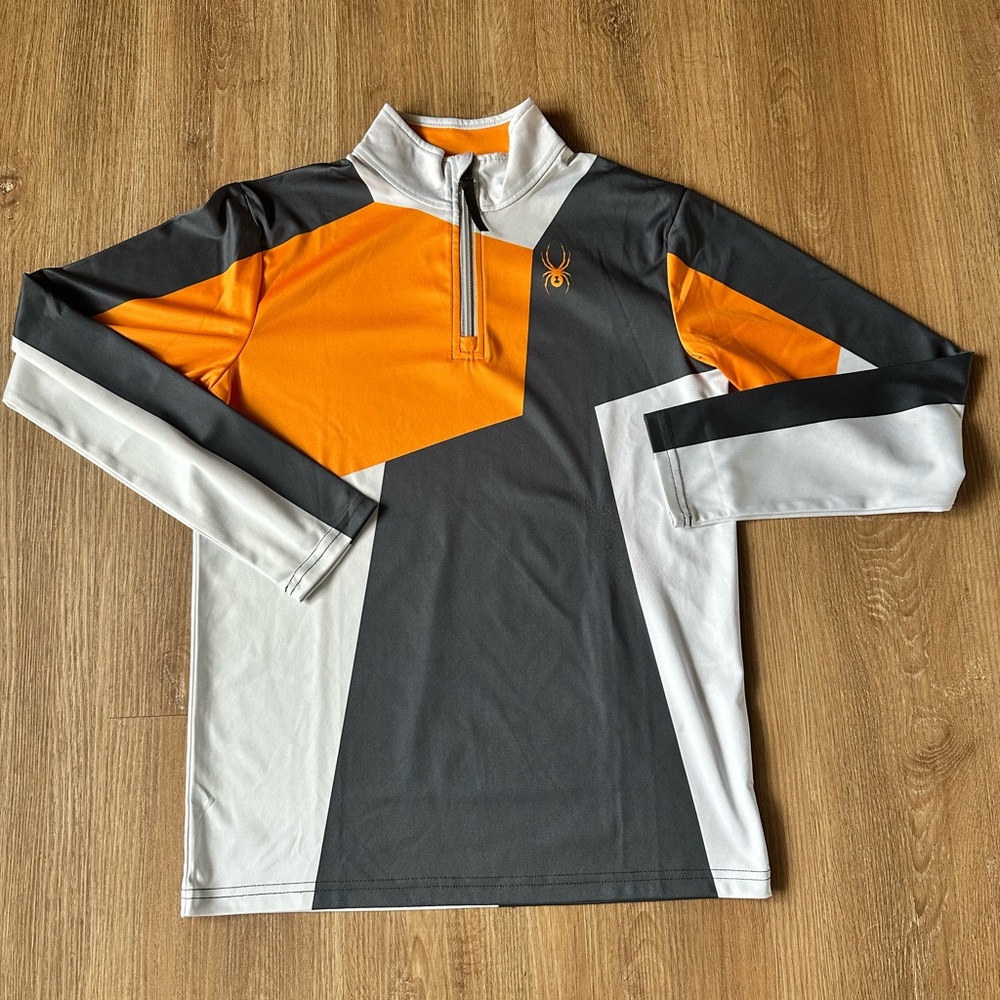 Two Spyder Base Layer Pullovers